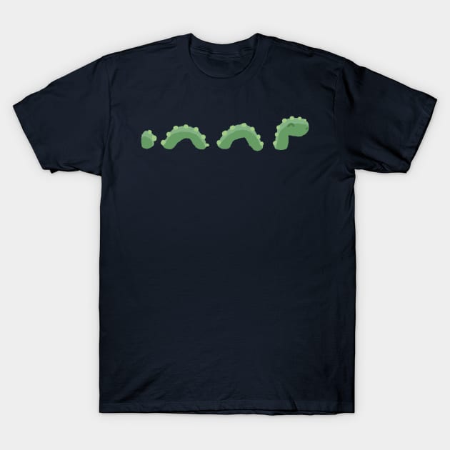 Swimming Nessie T-Shirt by diffrances